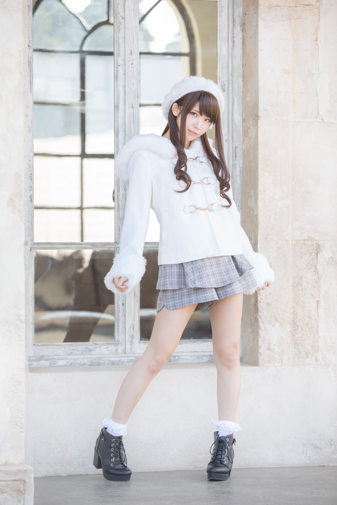えなこ 新しいベレー帽で私服撮影しました Photo By あおいさん T Co Nfkxaik1fq Twitter