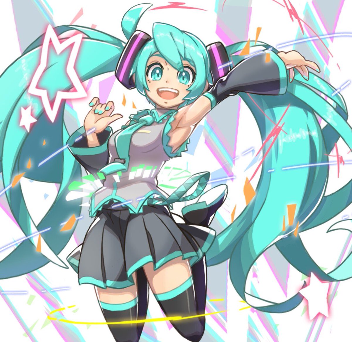 のーだい さいとうなおき Naokisaito さんのエフェクトメイキングを拝見しながら初音ミクを描きました 今まであんまり エフェクト って概念についてちゃんと考えたことなかったけど すごく奥深い世界なんですね のーだい さいとうなおき Naokisaito さんのエフェクトメイキングを拝見しながら初音ミクを描きました 今まであんまり エフェクト って概念についてちゃんと考えたことなかったけど すごく奥深い世界なんですね