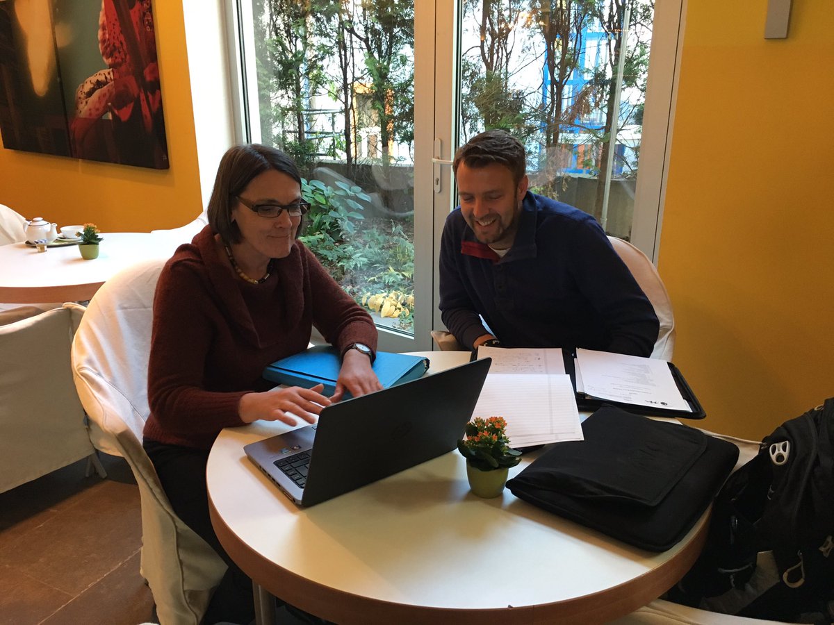ECREA_eu's tweet photo. Former and new @ECREA_eu Treasurer at the handover meeting in #Prague https://t.co/Nn6rEvPcLi