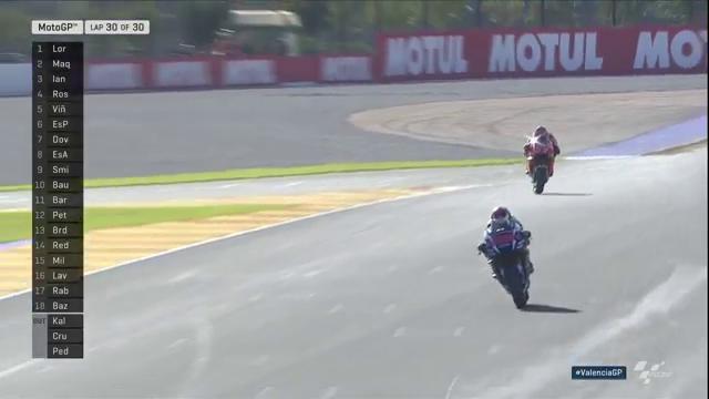 MotoGP's tweet photo. 🏁 #MotoGP

250 GPs ✅
Last race for @YamahaMotoGP ✅
WIN ✅🏆

👏 #JL99 #HastaLaVistaBaby

#ValenciaGP https://t.co/ky1MrAGSMm