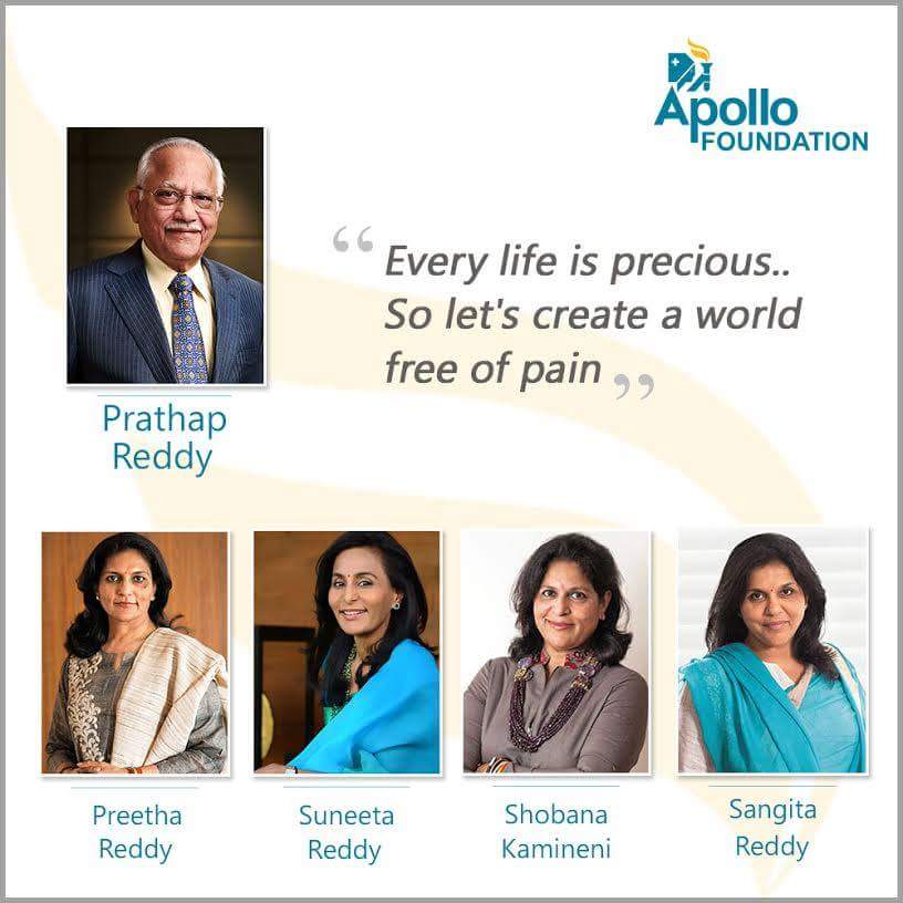 upasanakonidela's tweet photo. My inspiration, Thatha &amp; his Lakshmi's. The five strong pillars of the Apollo Foundation, striving to make healthcare accessible to all. https://t.co/zfT55XTLut