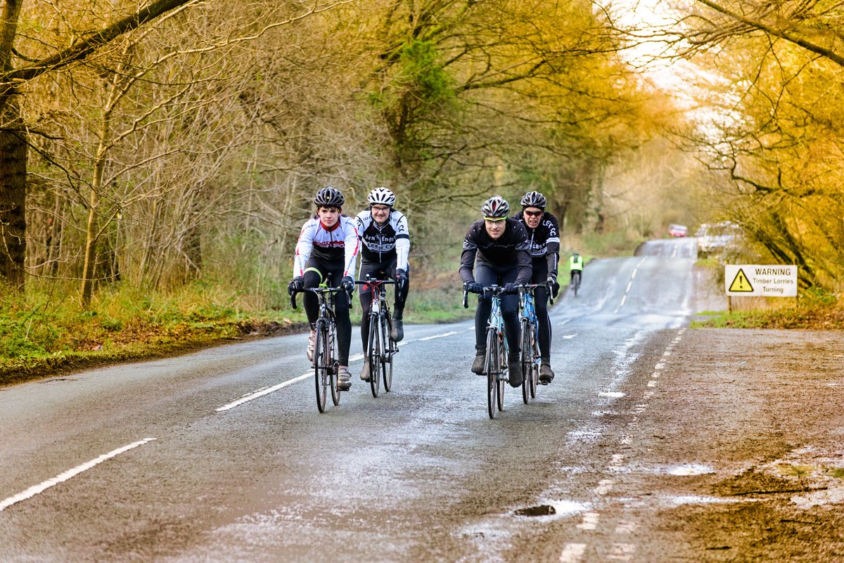 One from 7th Feb Reliability ride. Delamere Forest. Leek CC group.
