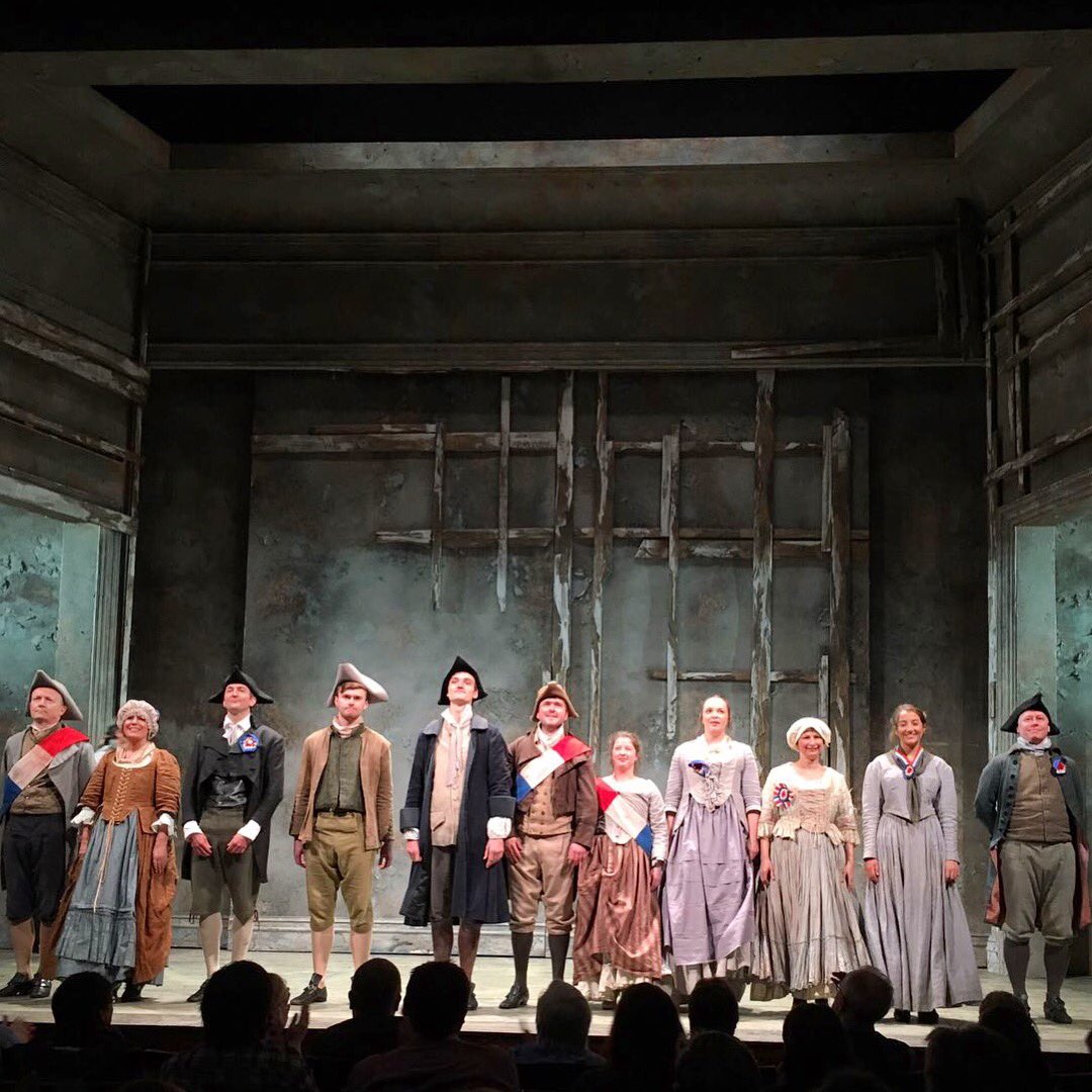 sparky30's tweet photo. Final curtain call for #edinburgh run. A truly magical experience with a lovely &amp; welcoming company. Thanks @TheatreCloud #twocitiestour https://t.co/sRfTn78iKR
