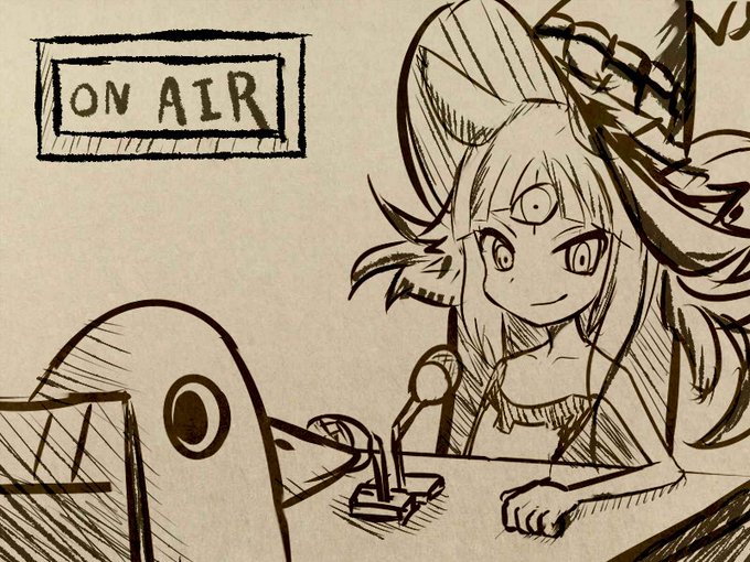 魔女と百騎兵2×日本一ラジオを聞きながら落書き
チェルカとプリニーです

#魔女と百騎兵2
#魔女と百騎兵 