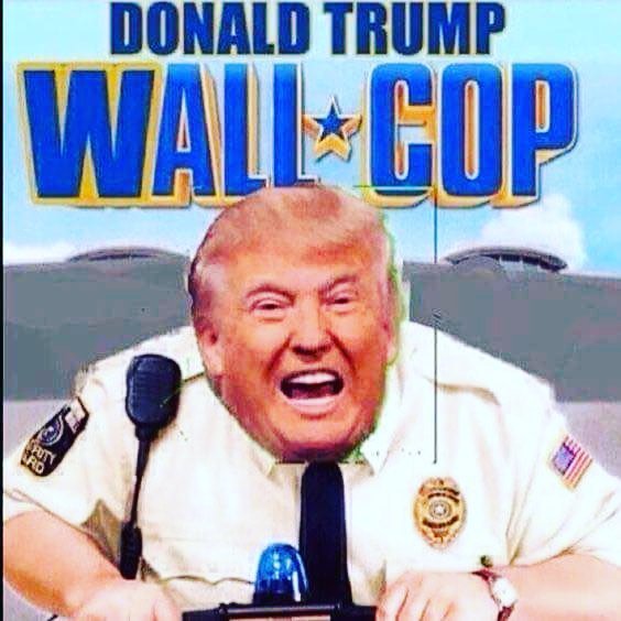 Daz_Housego's tweet photo. #donaldtrump #wallcop #trump https://t.co/JDrRXDhLh1