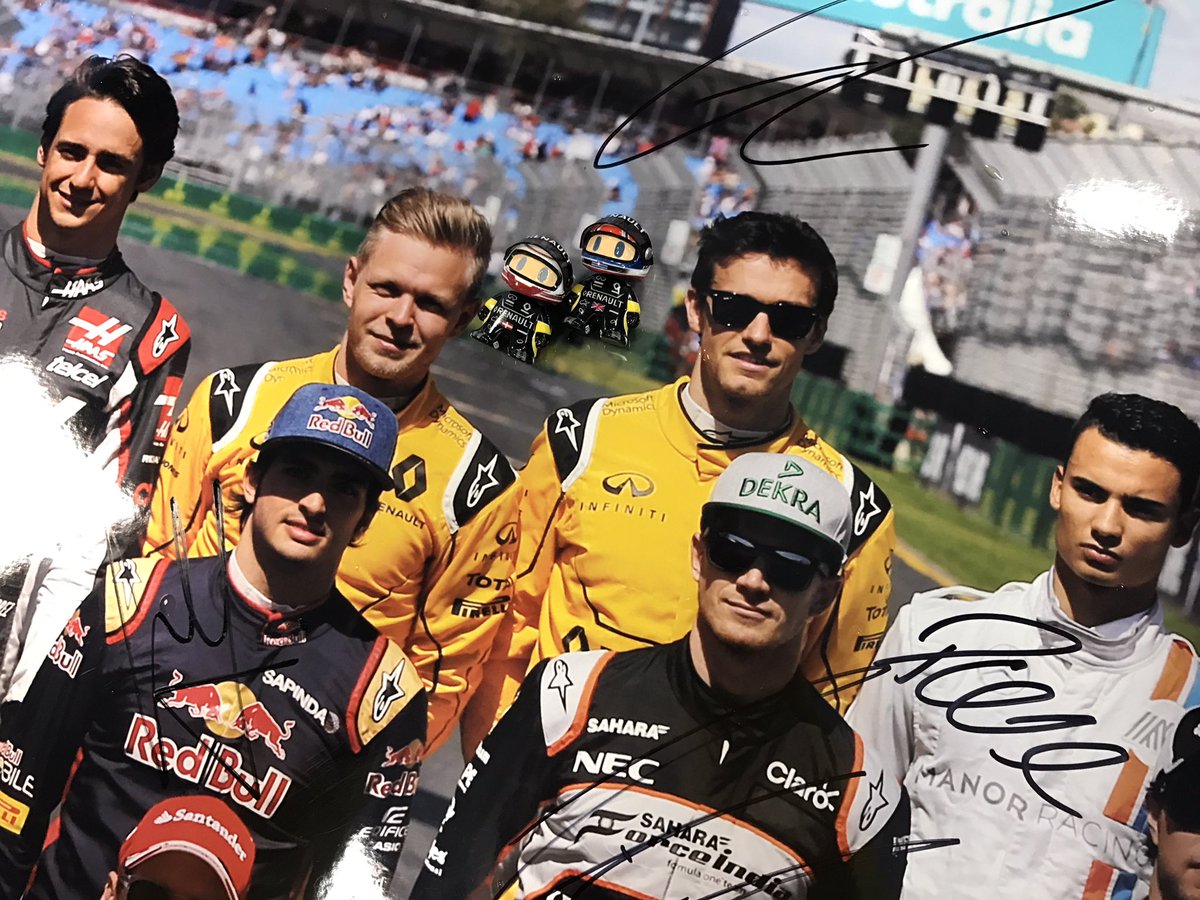 AlpineF1Team's tweet photo. Spot the addition... 😉
#MiniKevin #MiniJolyon #RACEday #BrazilGP https://t.co/3Wx2IfiOHW