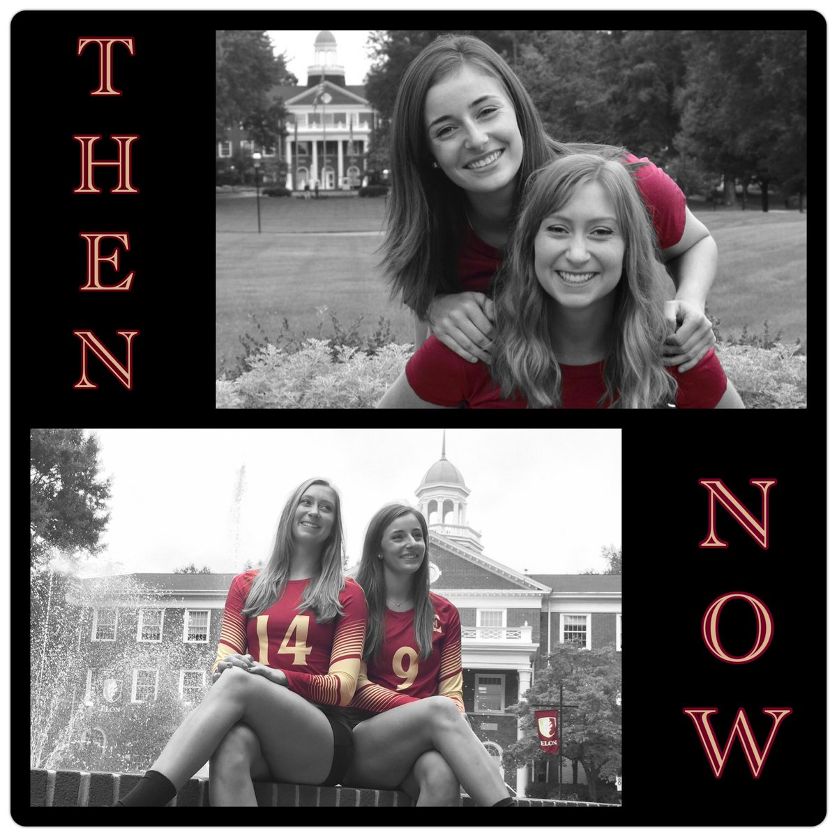 ElonVB's tweet photo. Sophomores in 2015, juniors in 2016, almost seniors...#ElonVB2016 https://t.co/j8khaPCrBa