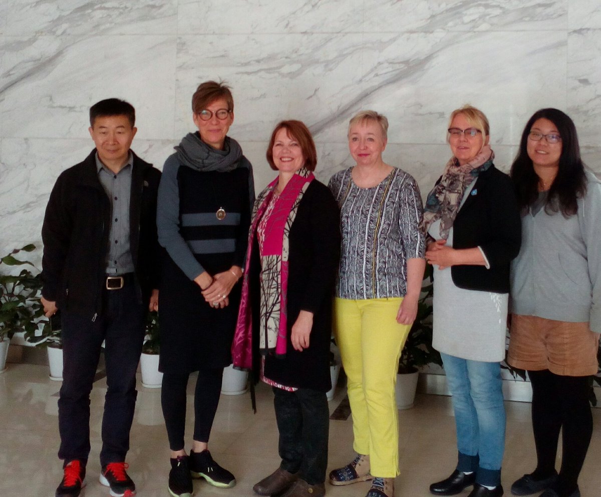 marjagr's tweet photo. Planning for #exchanges in the field of #nursing #dentalhygiene #paramedic #socialservices #bmls #savoniaamk #shoolofhealthcare #sumhs https://t.co/BI78nmtinv