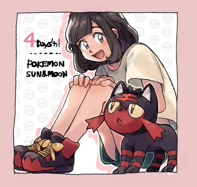 サンムーンカウントダウン!ニャビー🔥#PokemonSunMoon 