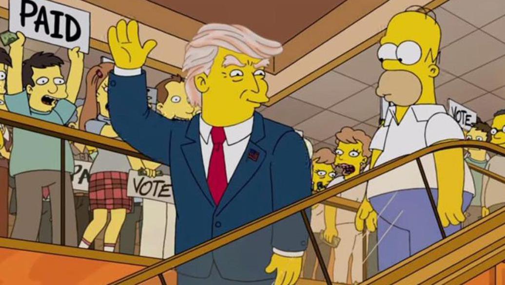 HLN_BE's tweet image. Dit voorspelden The Simpsons ook (naast dat Trump als president zou verkozen worden) dlvr.it/MfYjVV #hln