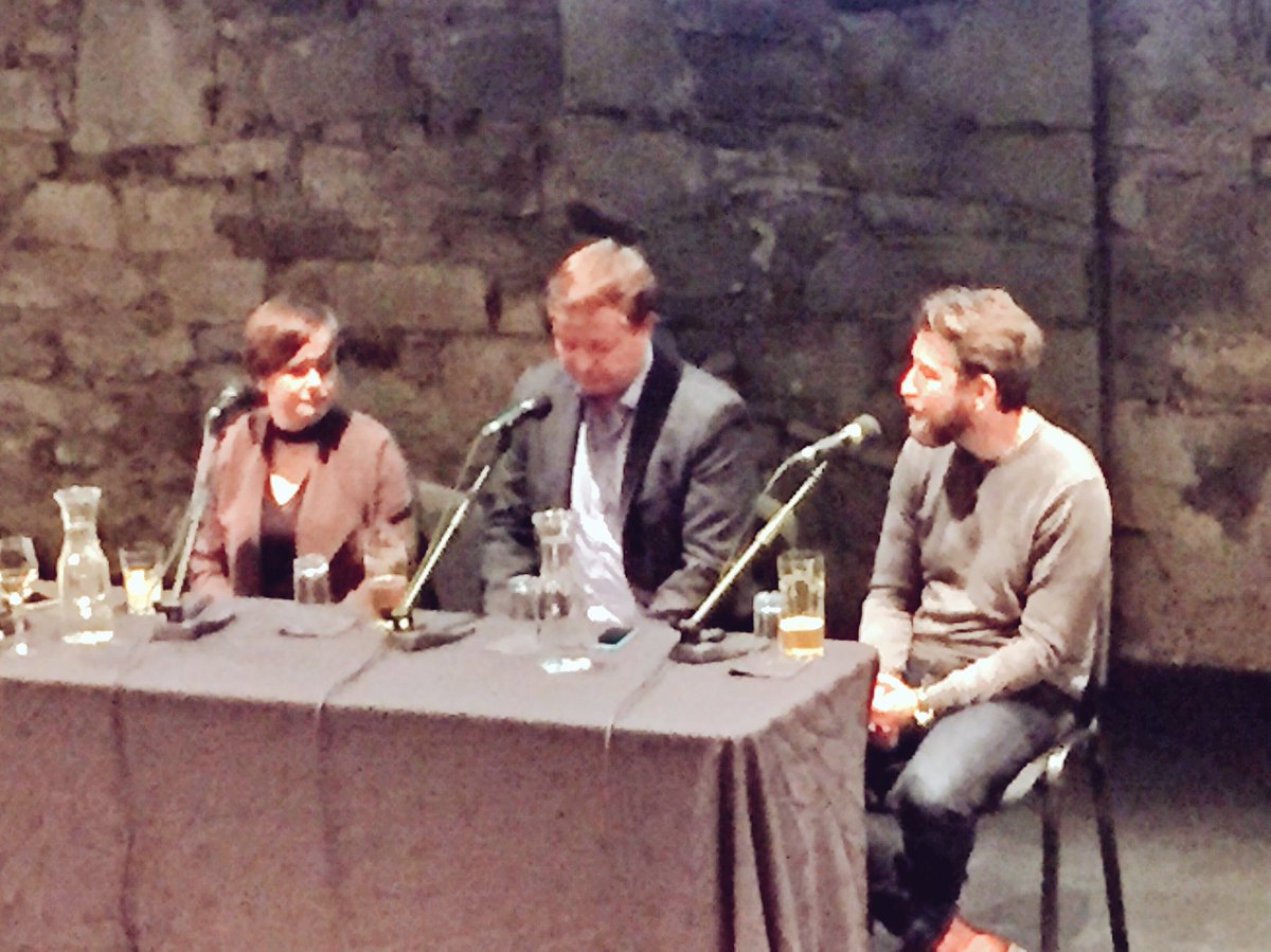 Gill_Books's tweet photo. Colm Williamson started @WhispersNewsLTD in 2008 out of frustration with the media and the economic situation #DBF2016 https://t.co/gyJaqiVNCp