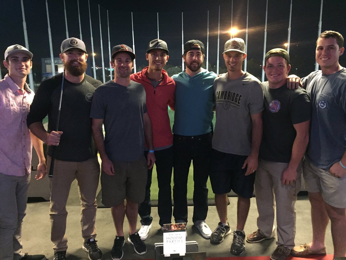 Thanks <a href="/TopgolfTampa/">Topgolf Tampa</a> <a href="/Topgolf/">Topgolf</a> for having us. Had a blast and it was a great addition to my bachelor party!