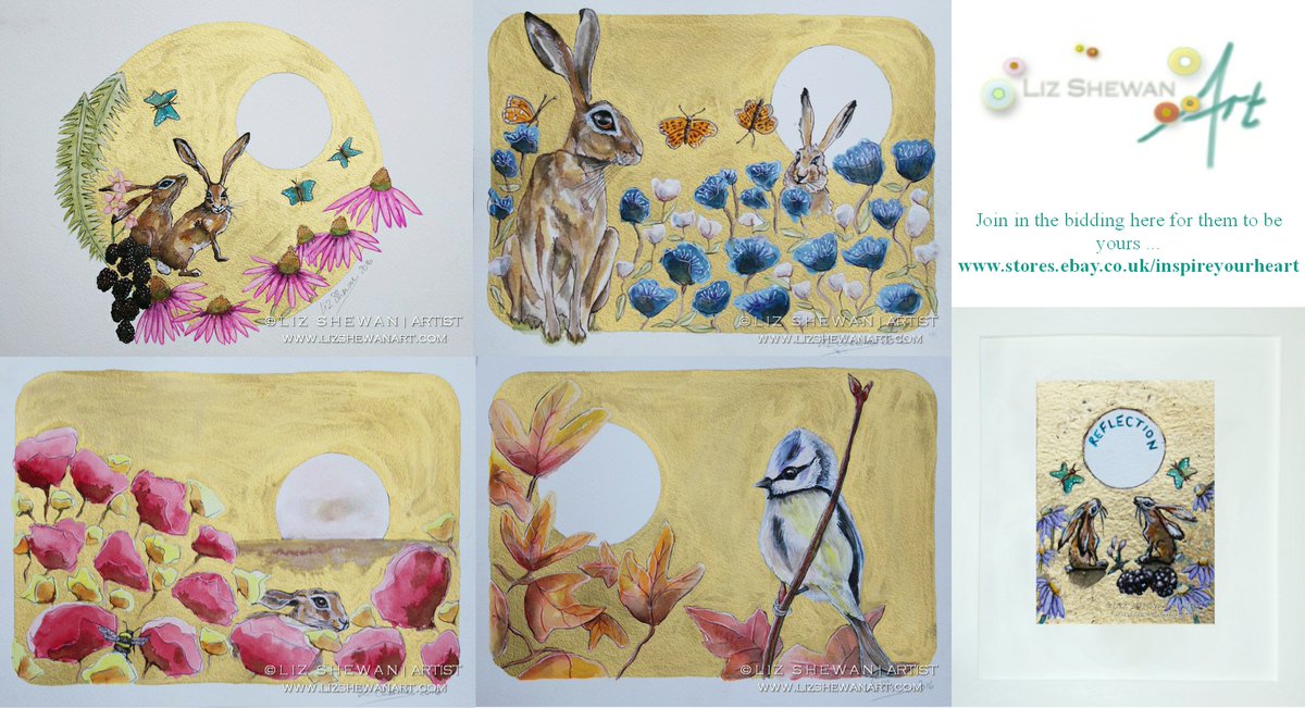 BeauHepworthArt's tweet photo. FINAL REMINDER first #painting is ending in 20 minutes fr now there are some keen prices! #ebay #hares #harestagram https://t.co/SvANZlbHnv https://t.co/5tXpn1XhbC