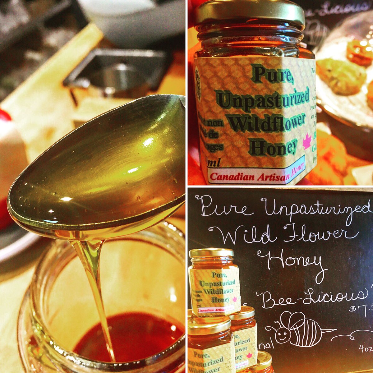 gaiajava's tweet image. Selling unpasteurized wildflower #honey at Gaia Java! #HoneyWorks #SupportLocal