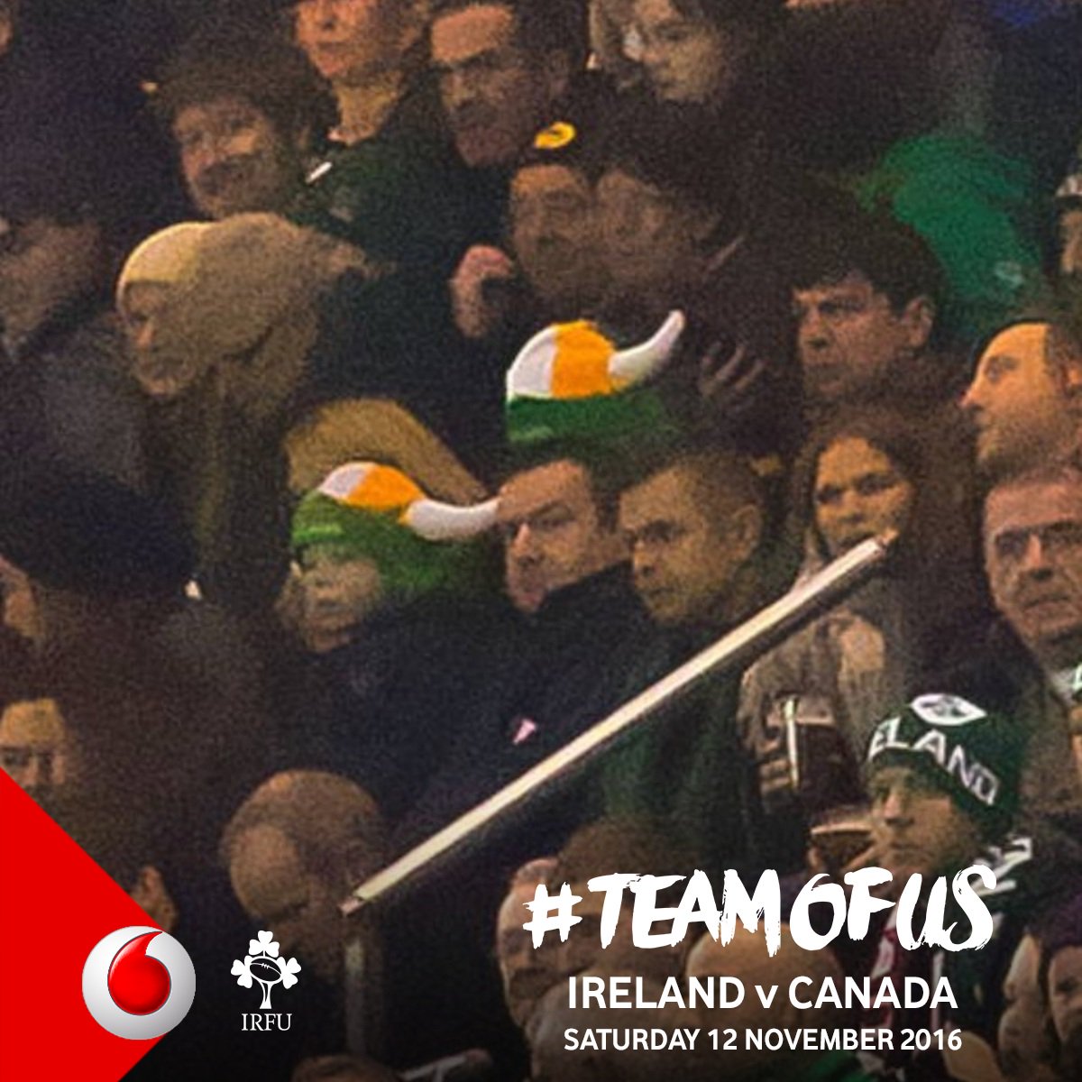 I joined the #TeamOfUs at the Ireland v Canada with the <a href="/VodafoneIreland/">Vodafone Ireland</a> FanPic rugby.vodafone.ie/fanpic