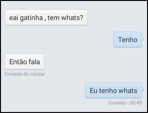 1dreadpool's tweet image. eu tenho whats