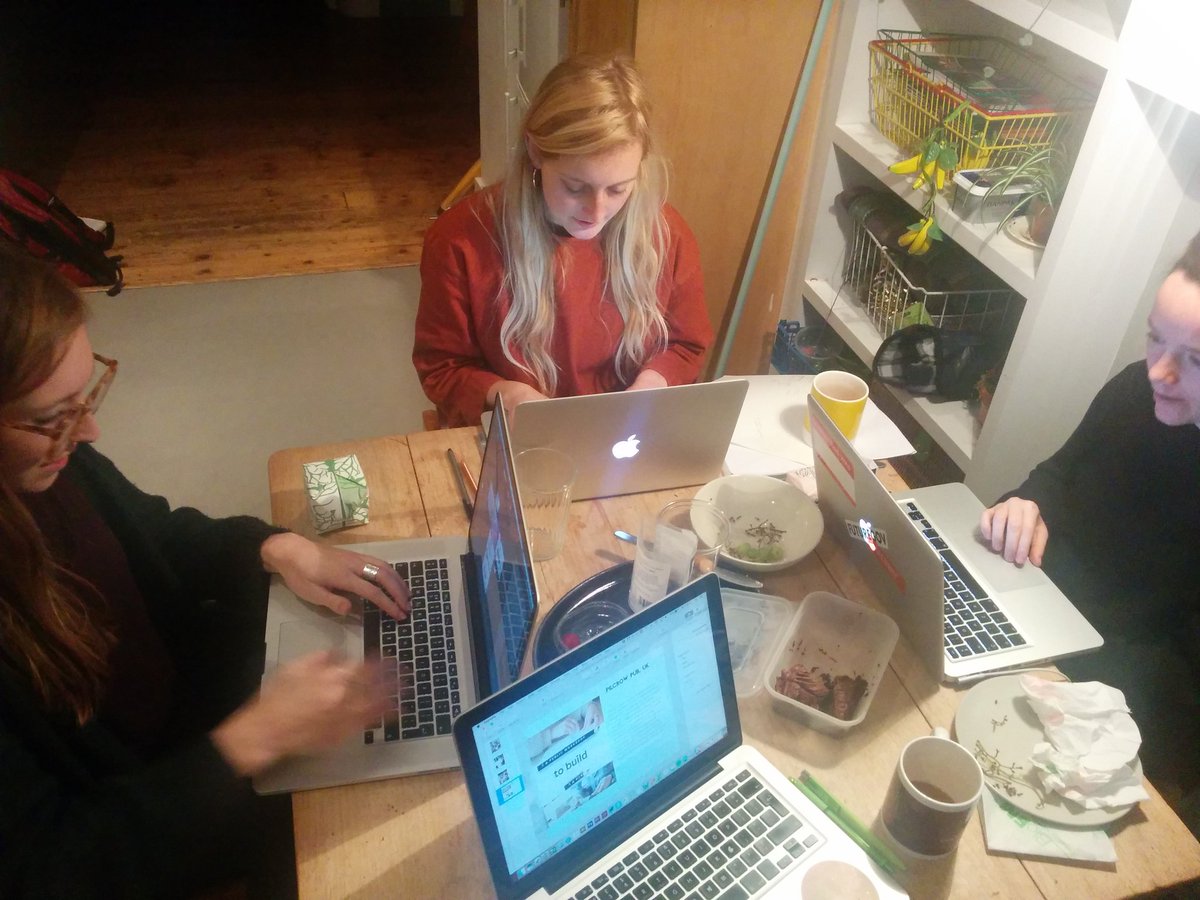 Sunday afternoon <a href="/EnrolYourself/">Enrol Yourself</a> session Planning a #fairbnb semi public space <a href="/oursyoursE1/">OursYours</a>