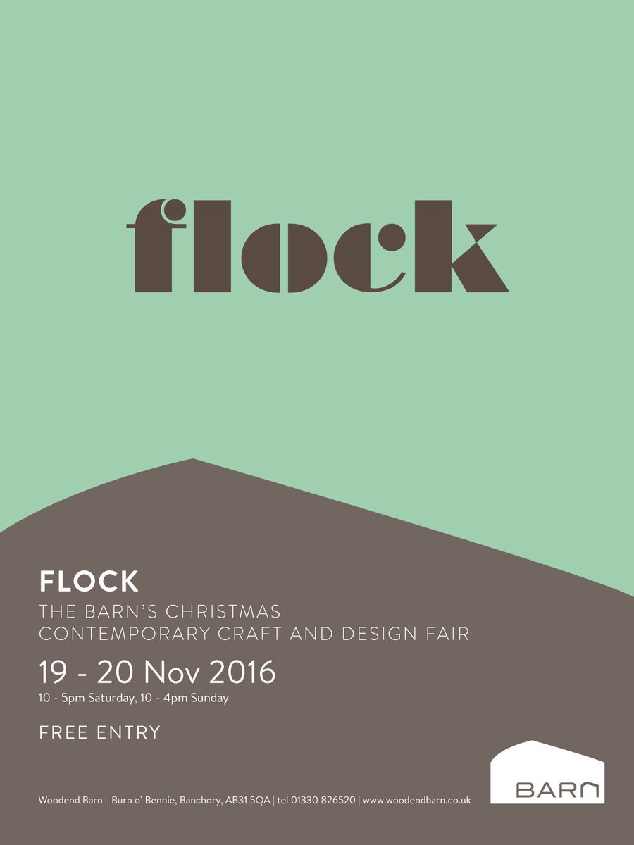 Come along to @Woodend_Barn next weekend for #flock #craft #Scotland #gifts