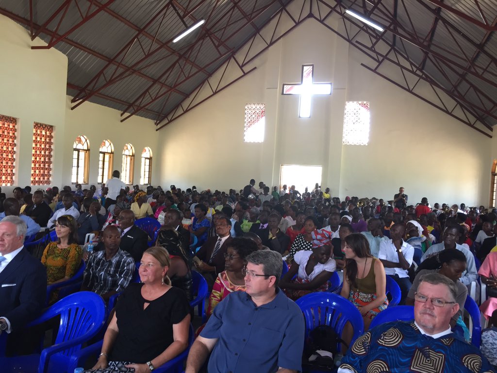 MattCBennett's tweet photo. Today I was honored to be at the dedication service of New Life Christian Ministries in Uganda. https://t.co/kTEWpyGuGP