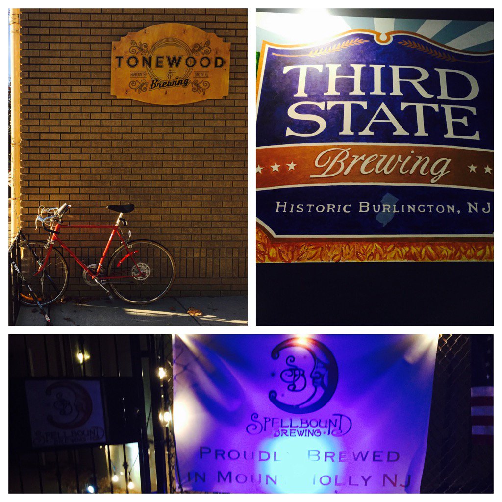 cecox's tweet photo. Perfect weather for a South Jersey brewery crawl @TonewoodBrewing @VillageIdiotNJ @Spellboundbrew @3rdStateBrewing https://t.co/BTPOiZkzg2