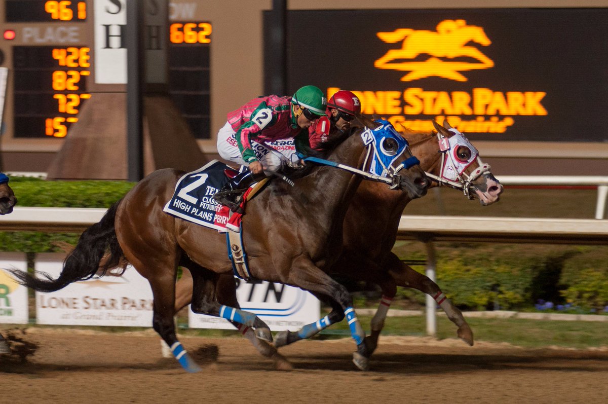 PromiseMeSilver's tweet image. The $1,000,000 Futurity last night!