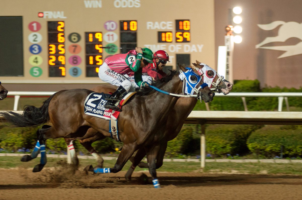 PromiseMeSilver's tweet image. The $1,000,000 Futurity last night!