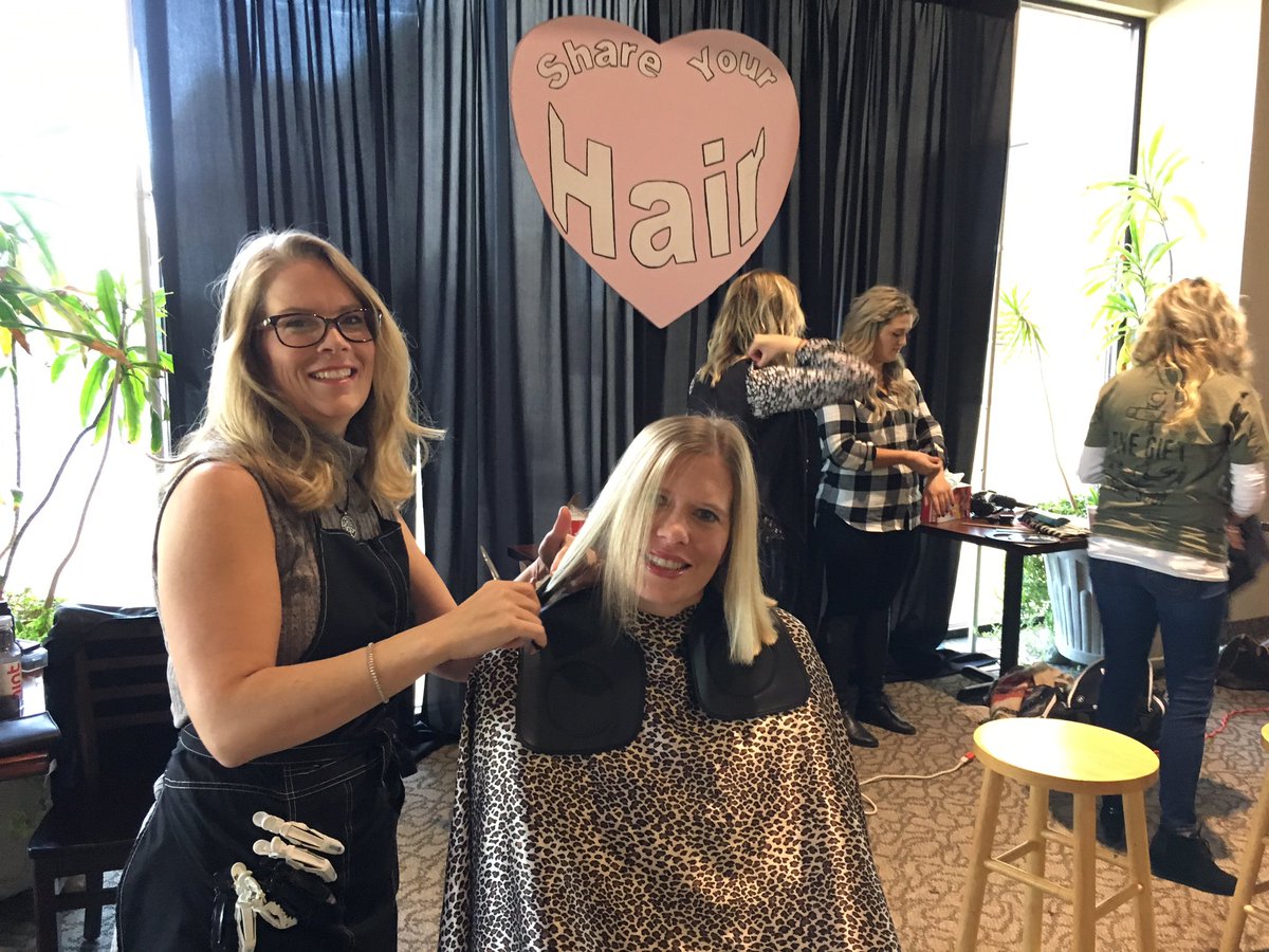 cottonwoodfam's tweet photo. So thankful for these at #TheGift2016 who are donating their hair today in Jesus name to help make cancer patients' wigs. https://t.co/HDvqRaKg3A