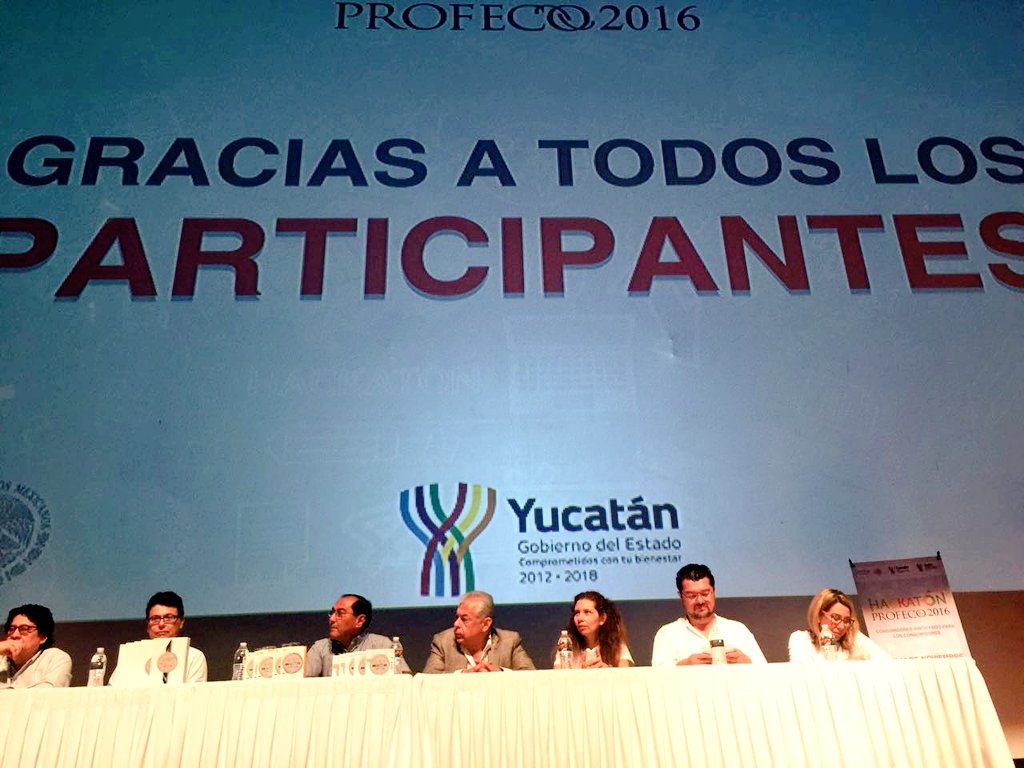 cponcebeltran's tweet photo. En #HackatonProfeco2016 se calificó el desarrollo innovador de equipos que contribuye cuidar economía familiar
#ConsumoResponsable ¡Gracias! https://t.co/hzuXeh0Au8