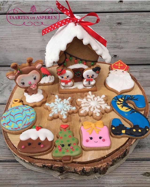 GESPOT! Überleuke cookies van @taartenuitasperen Had ze tijdens een cookieworkshop leren maken... goed geslaagd! 👌🏽😍