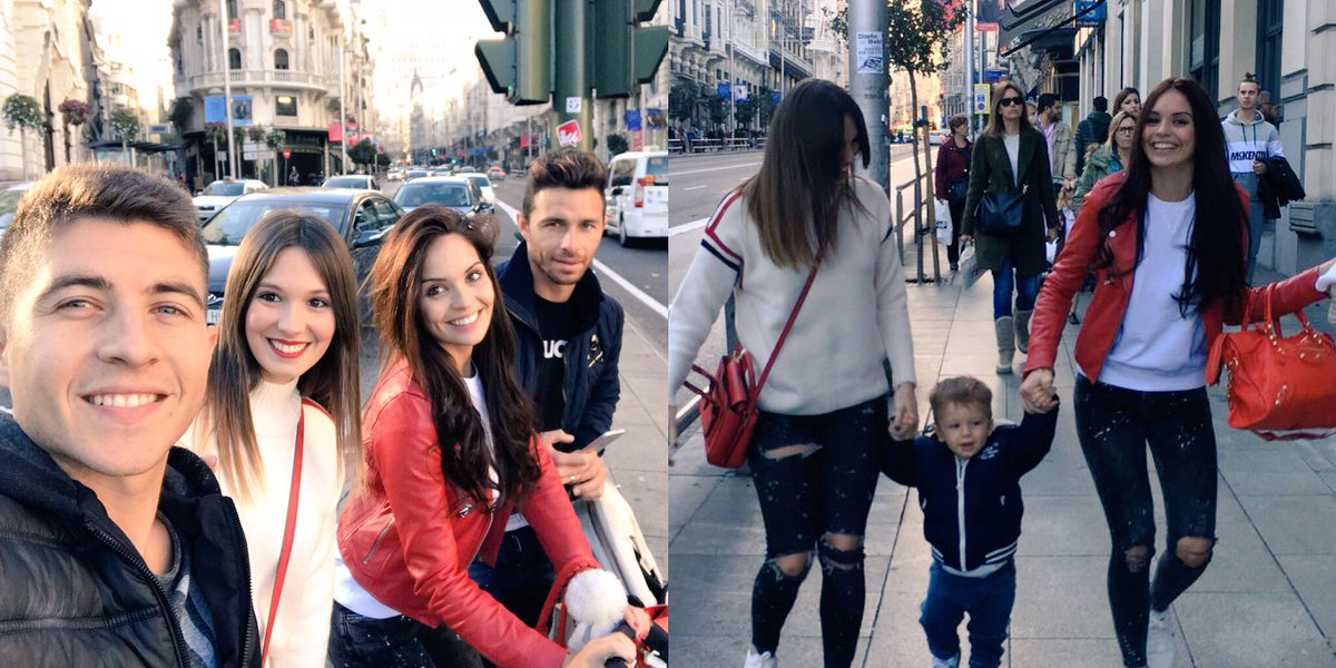 No importa dónde, ni el lugar ...❤️ venimos a veros pareja !!! 

Adiós madrid 👋🏽!!