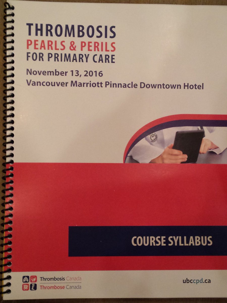 Honored to be here learning from great minds within the #Thrombosis community in #Vancouver! <a href="/ThrombosisCan/">Thrombosis Canada</a> <a href="/ClotsMatter/">Clots Matter</a>  <a href="/canvector/">CanVECTOR Network</a>