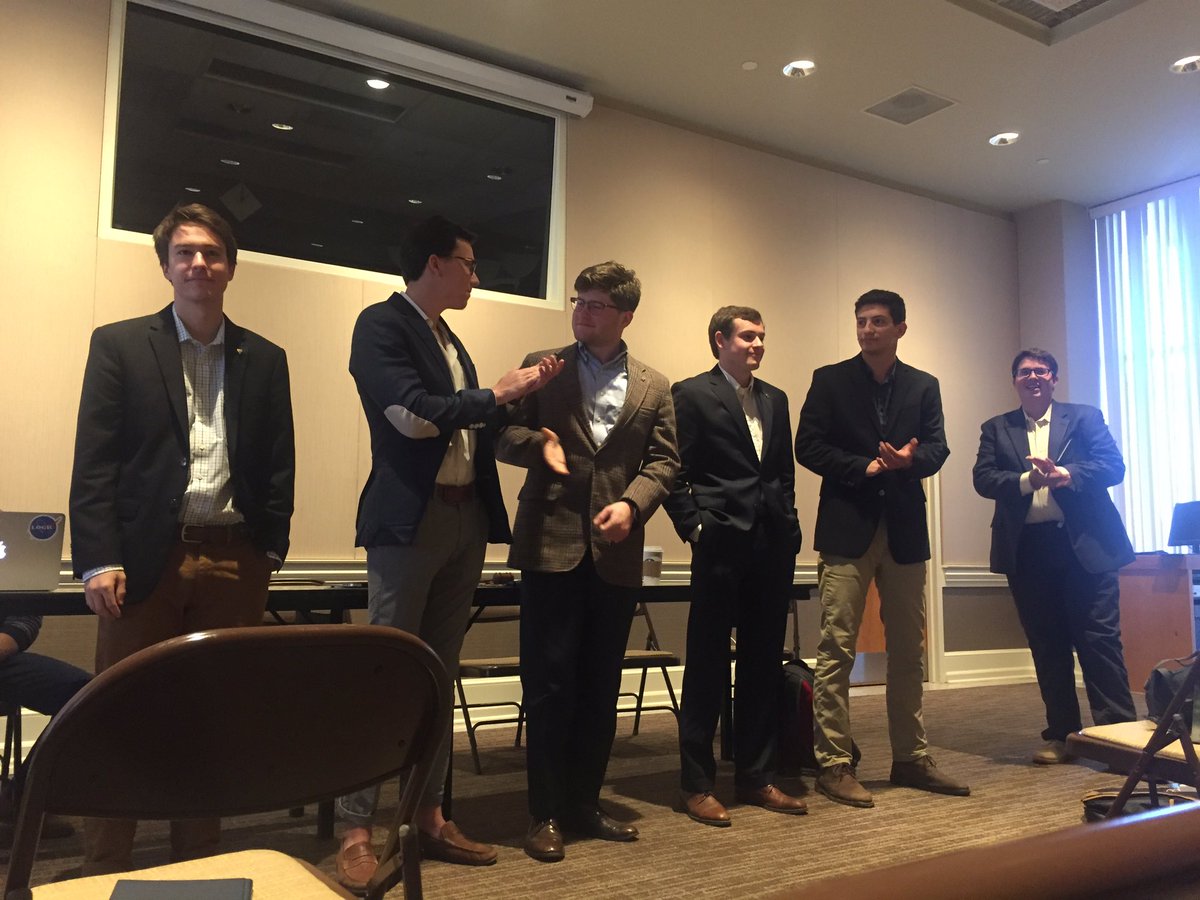 Congratulations to our newly sworn in Executive Board! They'll serve through the 2017 calendar year. #BuildingBetterMen