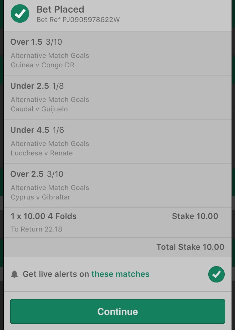 UnorthodoxTips's tweet image. BET 1