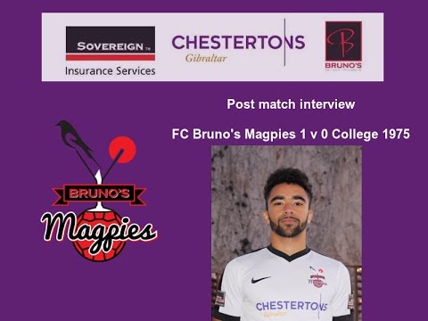 BrunosMagpies's tweet photo. Post match interview with @djwils74 and @kofiH24 after beating College 1-0 - https://t.co/Vz480NQHyk https://t.co/Ko4uHPb53k