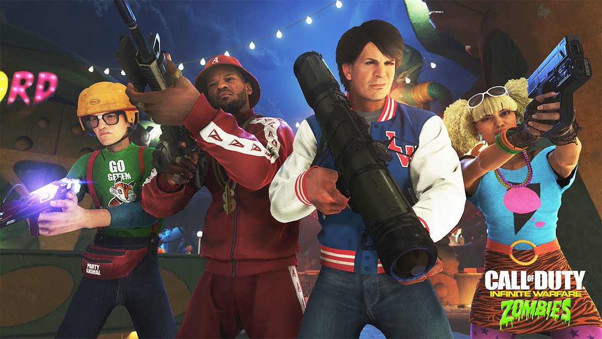 BlackOps7News's tweet image. RT if you think @InfinityWard should extend Infinite Warfare Zombies Double XP due to the server downtime. #ZombiesInSpaceland