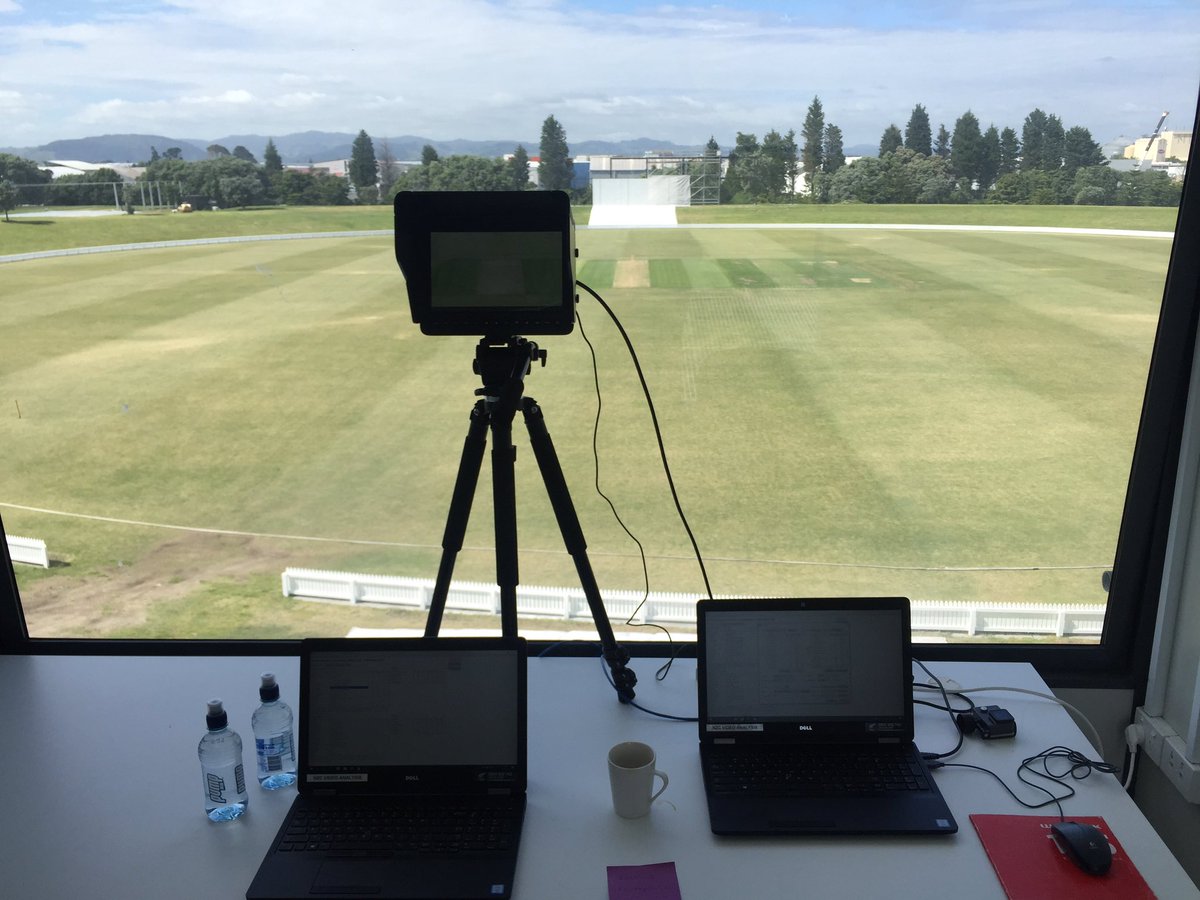 _ryansmart's tweet photo. All prepped this morning as @ndcricket take on @aucklandcricket in the #PlunketShield https://t.co/zR02yhPCQc
