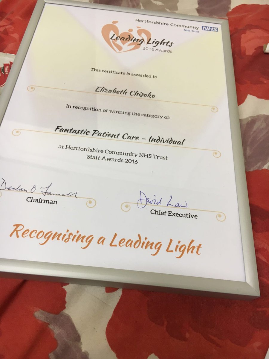 associateiris's tweet image. Congratulations to support worker @ChisokoE on your award