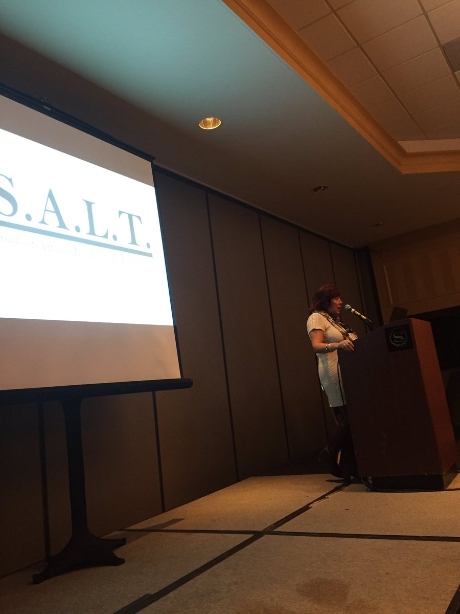 CPow85's tweet photo. Thanks @bethmoriarty for welcoming #salt16 #NASPA16R1 @NASPA_R1 https://t.co/KD1Dqwonjh