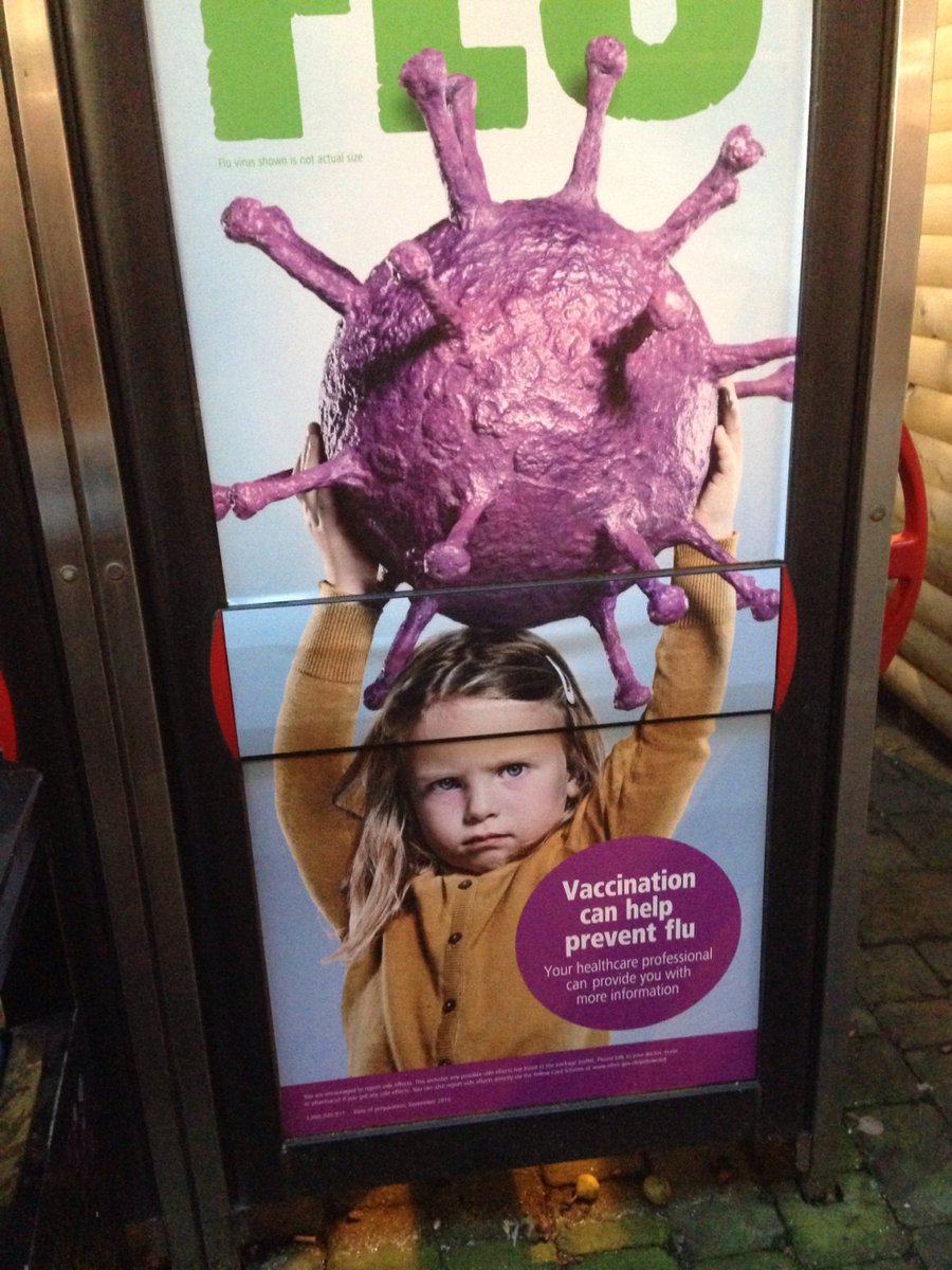 adamrowecomedy's tweet photo. OH MY GOD THERE'S A GIANT FLU VIR... Oh... Phew 😰 https://t.co/zzDnfmZjEF
