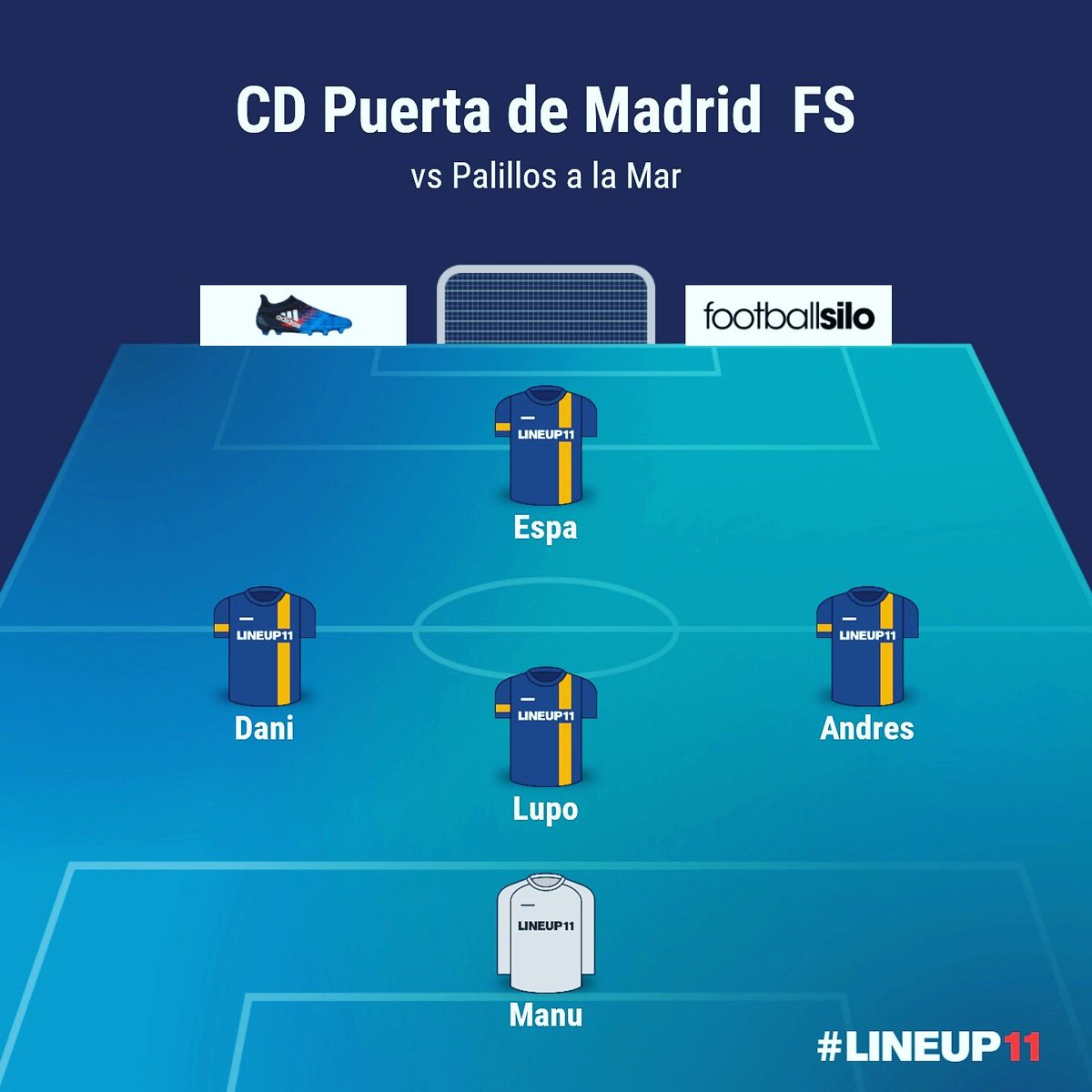 CDpuertaMadrid's tweet photo. #SENIORFS
Victoria!!!! 8-1 con goles de Espa (5), Andrés, Lugo y Dani.
#VamosPuerta #Majadahonda #Futbol #FutbolParaTodos https://t.co/tvCeTdbt6B