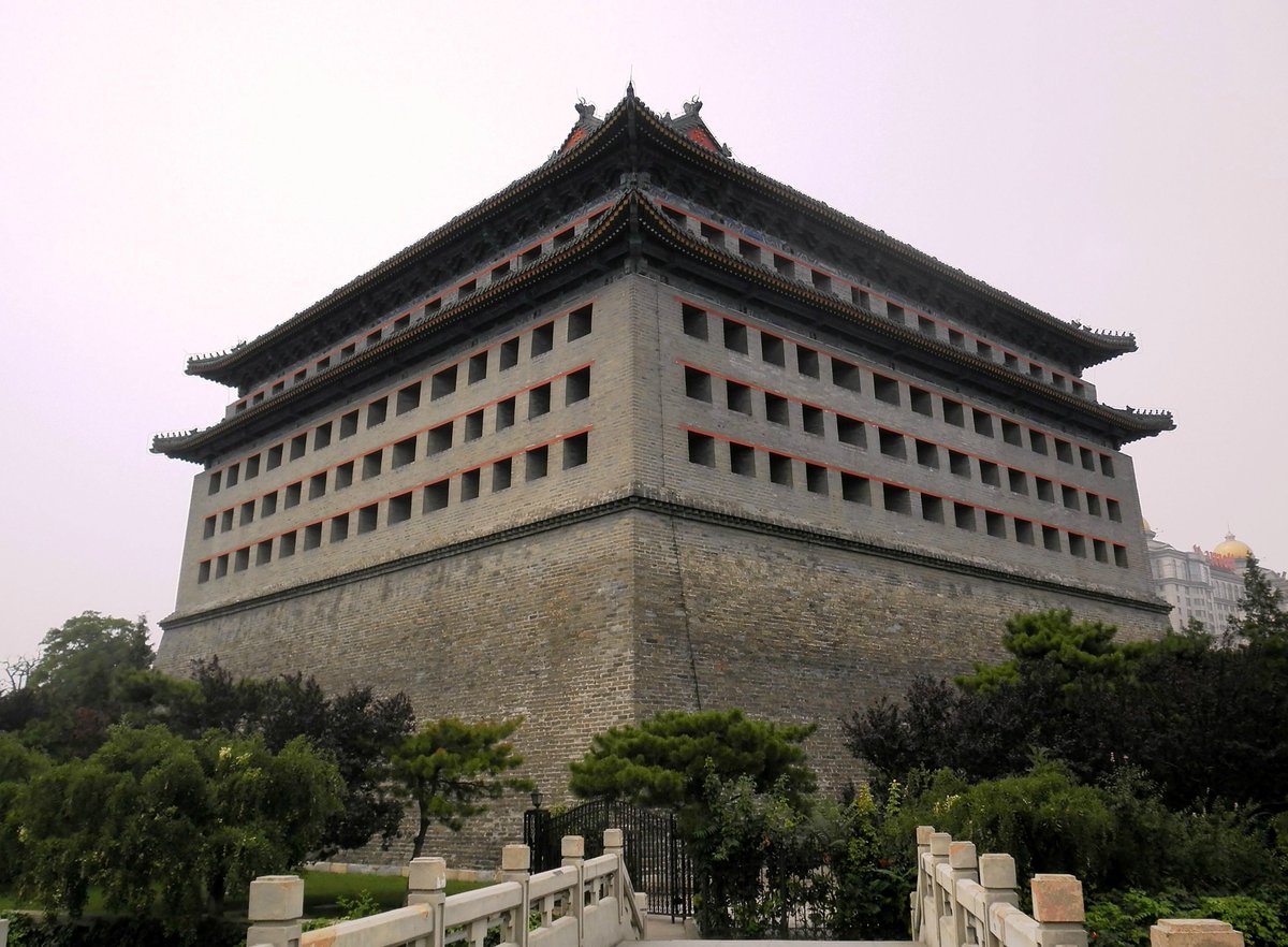 AlluringArch's tweet image. Beijing, Ming Dynasty(1368-1644)Guard Tower, one of the few surviving relics of the city wall