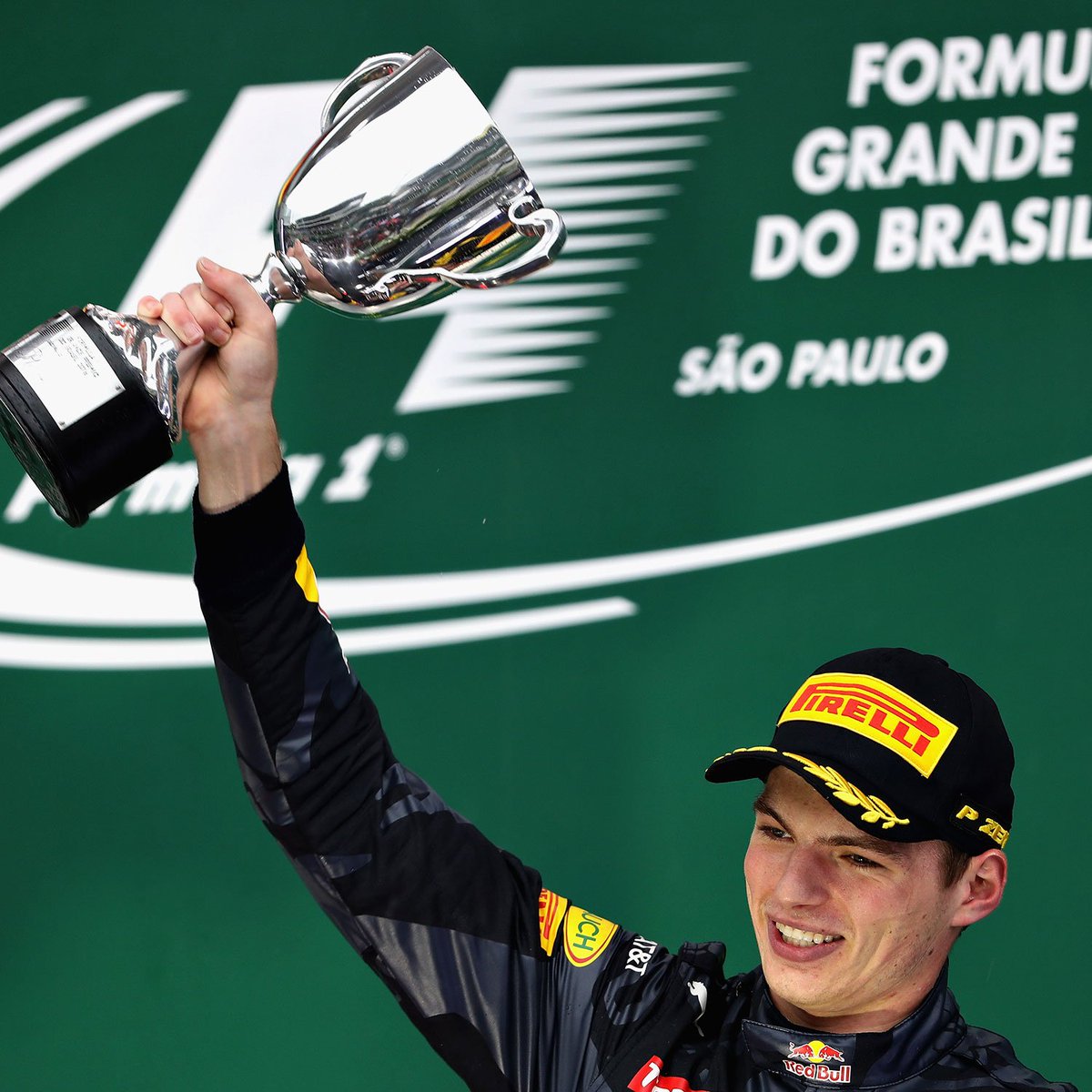 redbullracing's tweet image. 🏆🏆🏆🏆🏆🏆🏆
P3 and a seventh podium of the season for @Max33Verstappen! 
#BrazilGP #givesyouwings