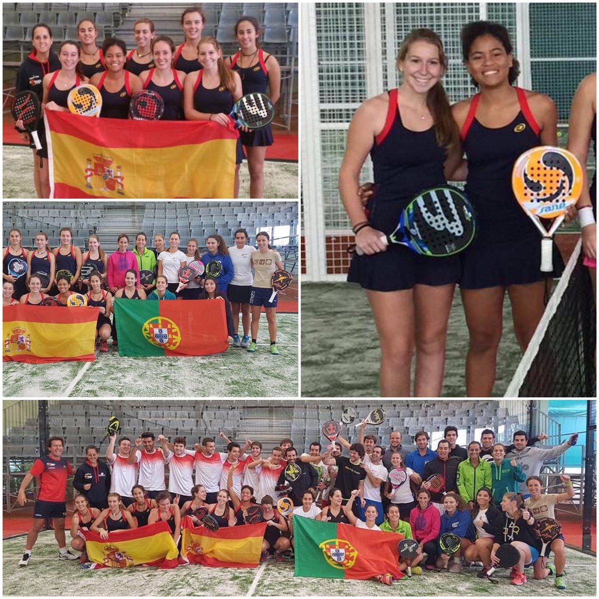 Alba Pérez ha representado a 🇪🇸 con la Sel. Junior de Menores en un amistoso contra la Sel. Absoluta de 🇵🇹. Enhorabuena por la victoria🔝🔝