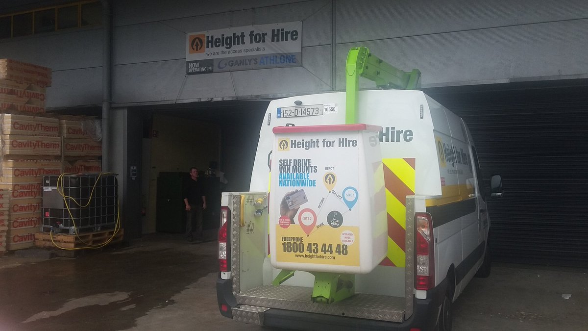 #selfdrive drive <a href="/HeightForHire/">Height for Hire</a> have you got your working at height access machine ready for Monday