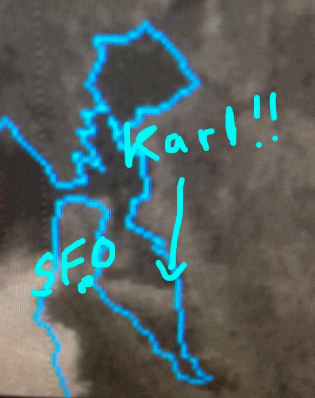 TheKCindex's tweet image. So RUDE, @KarlTheFog.  #SFO #ForecastFail @NWSBayArea