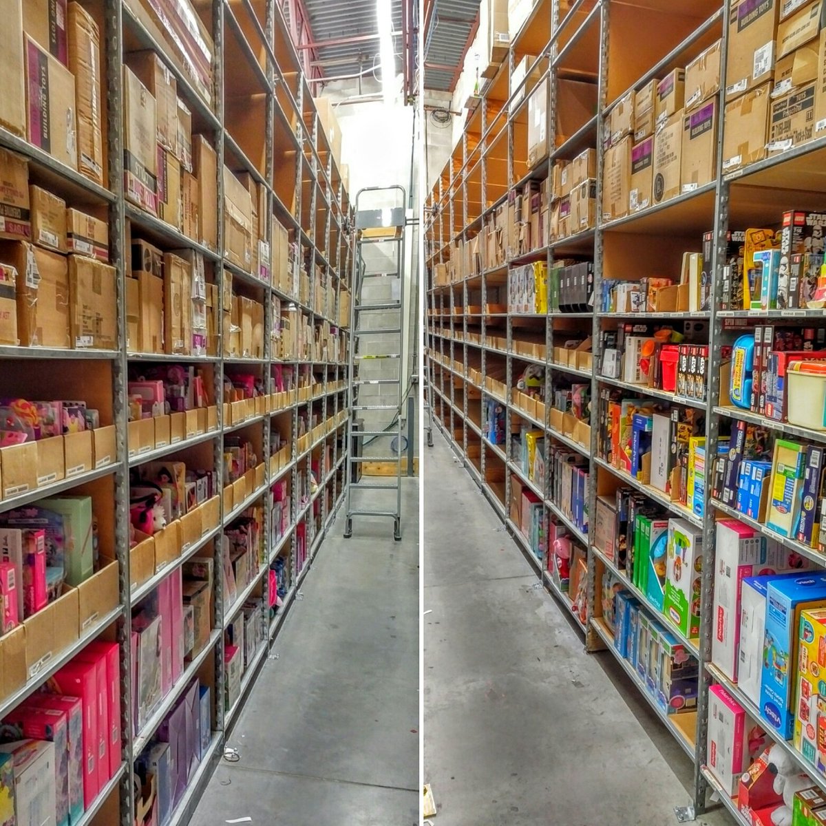 Scaglione_Joe's tweet photo. Toy stockroom 100% LOCU'd, low pro and ready to go! Bring it on #Q4!! #inthestoreonthefloor #Instock @OneBadPony @alkanaan2209 @aldenkooken https://t.co/Q2dJ0Kl2mk