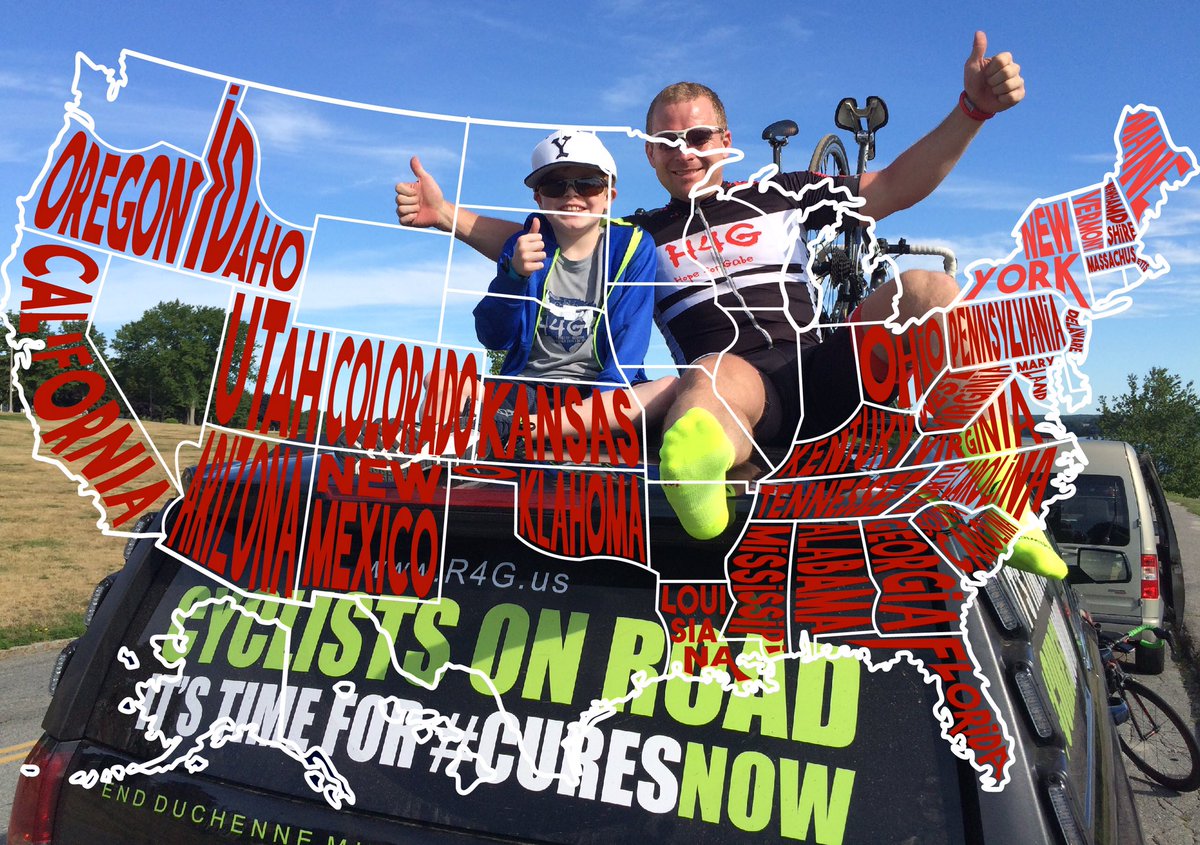mcstaley's tweet photo. Me: 12k miles of cycling in 29 states 4 @ECcures #CuresNow; passed 344-77 in House; Senate shld send it 2 @POTUS now https://t.co/44zyJdH3Gn