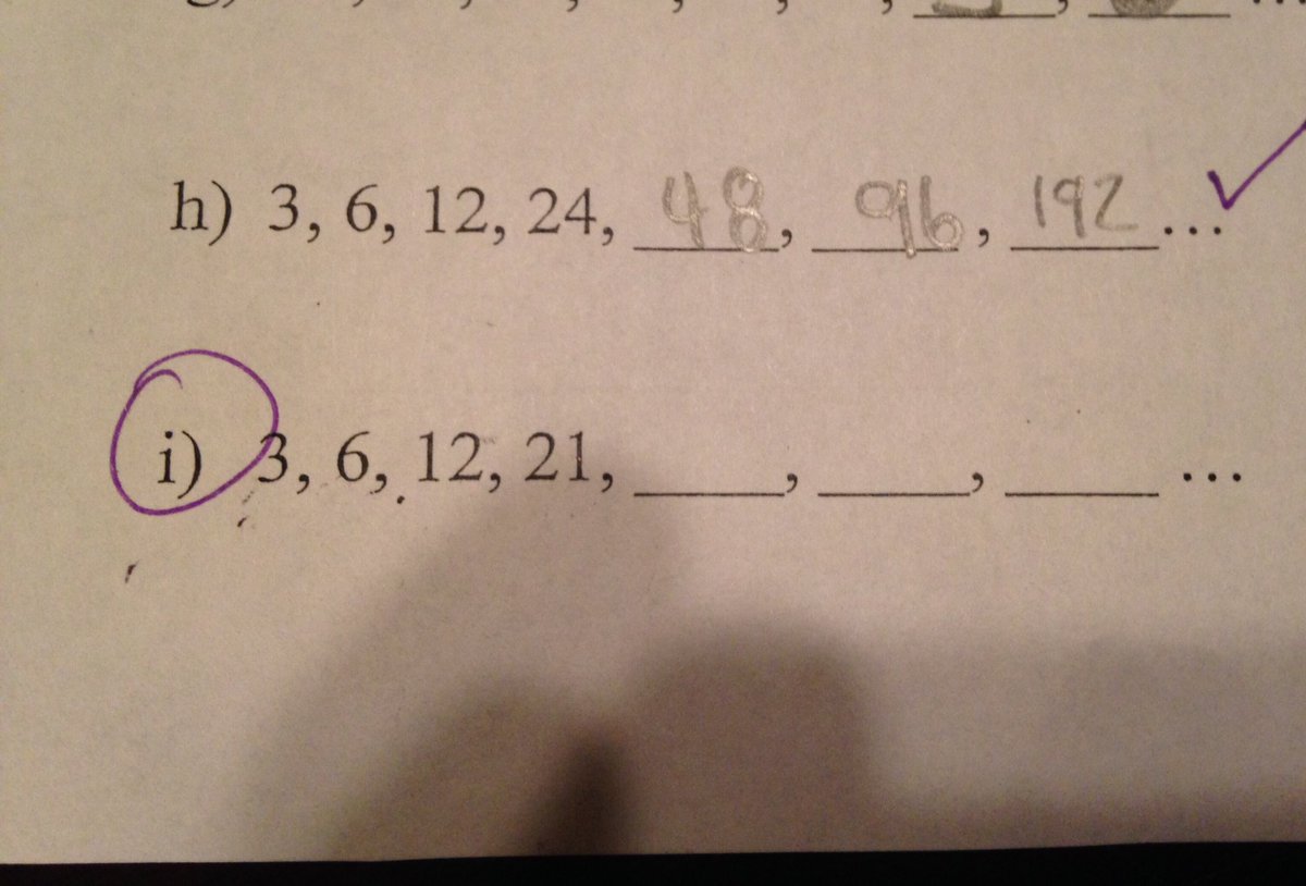 KingstonPete's tweet image. Seriously? Is there a pattern here??? #KidsHomework