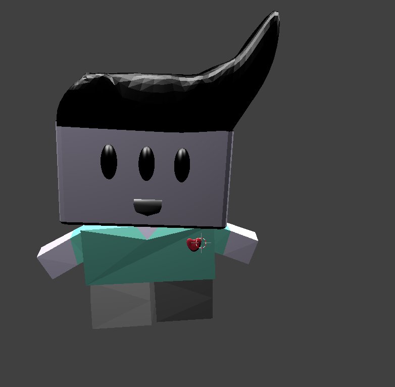 pinkflamingogms's tweet photo. We have the honor to present you our hero Triay, from our game Triay: Saving Gehirn! Modeled using Blender. #IndieGameDev https://t.co/SmyzbqQN49