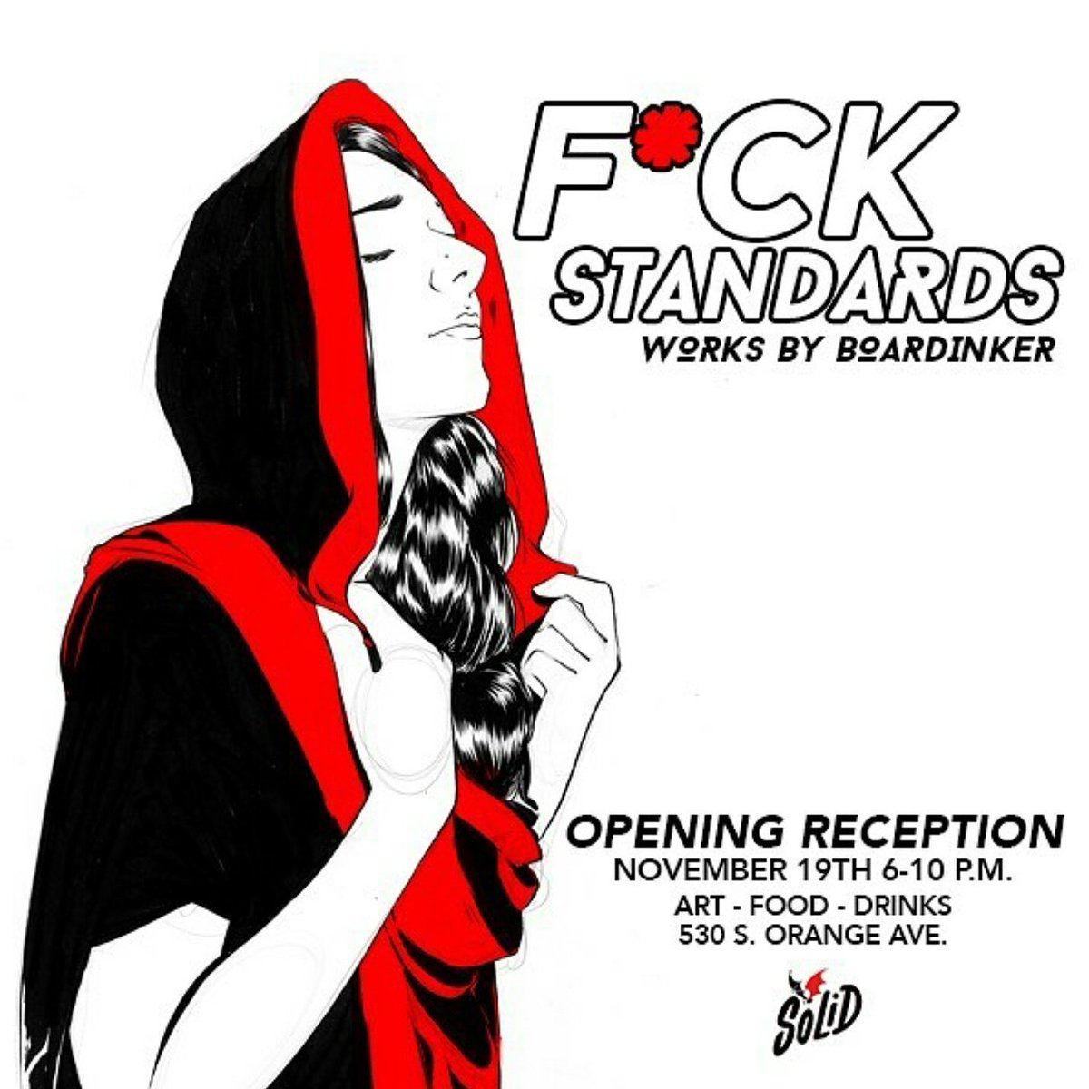 solidsrq's tweet photo. This coming Sat in the gallery 6-10pm! @boardinker https://t.co/kQWIcX7tj3